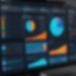 Overview of MRP software dashboard showcasing inventory management features