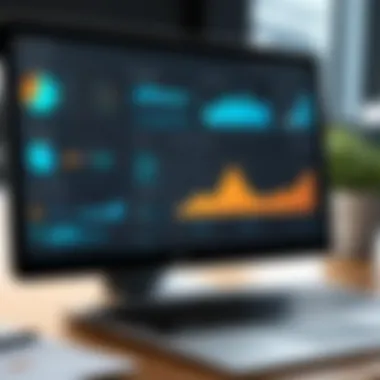 Innovative Patent Docketing Dashboard A sleek dashboard of patent docketing software showcasing analytics