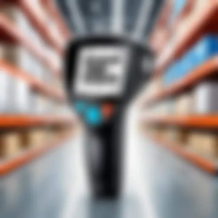 Integration of barcode reader with inventory management software