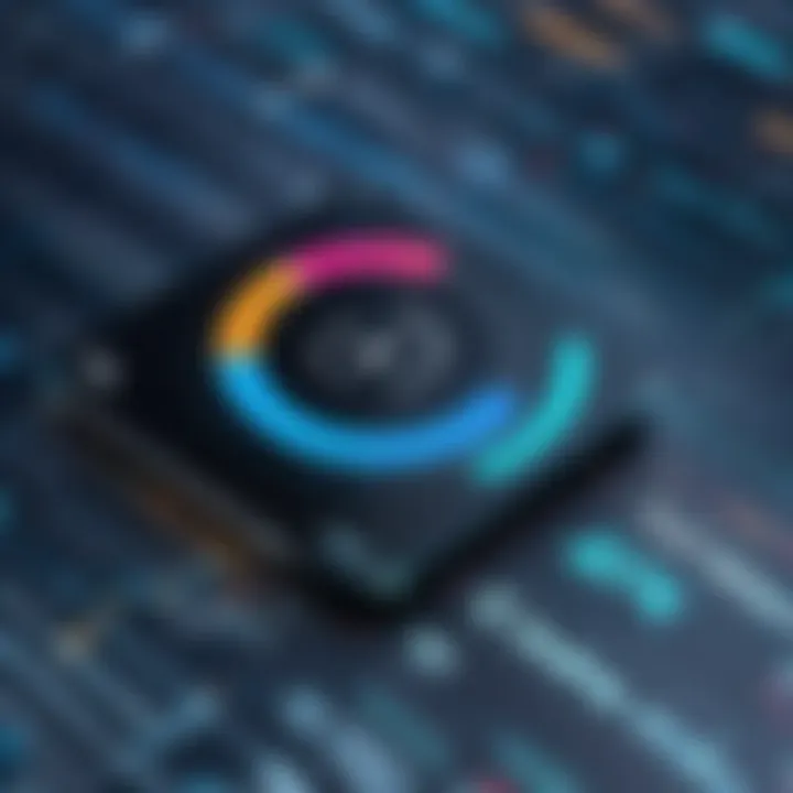 Graph showcasing performance metrics of SQL tools