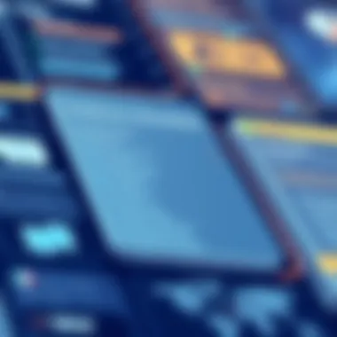 A checklist highlighting important features for selecting a childcare app