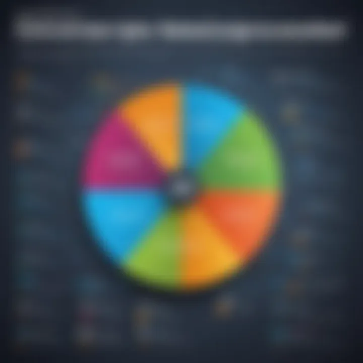 Chart illustrating conversion rates