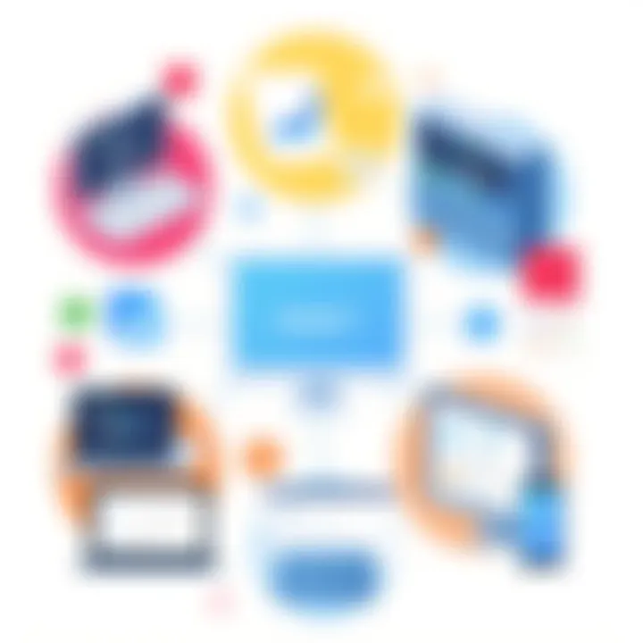 Cognito Forms Across Different Sectors Visual representation of various sectors utilizing Cognito Forms