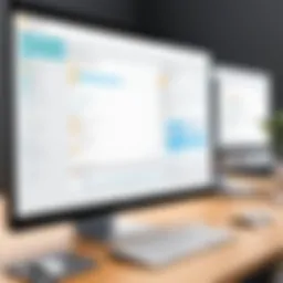 A visually engaging interface of a collaborative task list tool