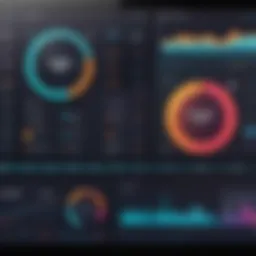 User interface of Aladdin Accounting System showcasing dashboard features