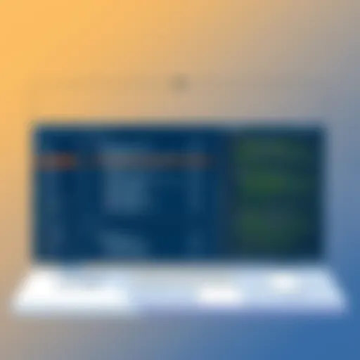 User interface of Needles software showcasing features