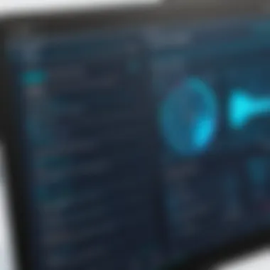 Interface of Web-Based Training Tools Visualization of web-based training tools interface