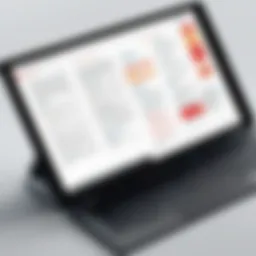 Overview of Acrobat Reader interface showcasing features