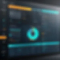 Overview of booking software dashboard