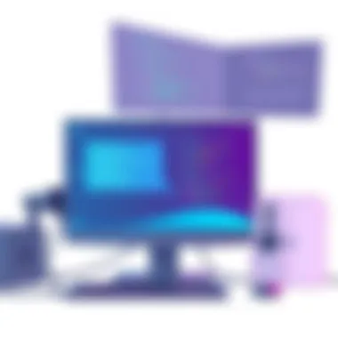 User interface of popular streaming software