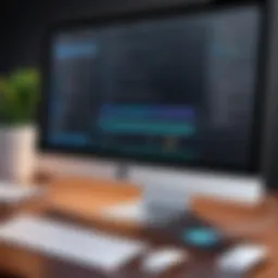 Illustration of Mac Operating System Interface
