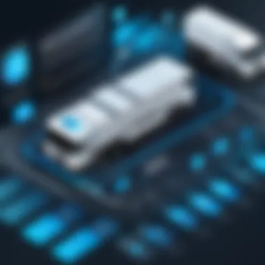 Infographic on Fleet Management Software Benefits An infographic illustrating the benefits of fleet management software