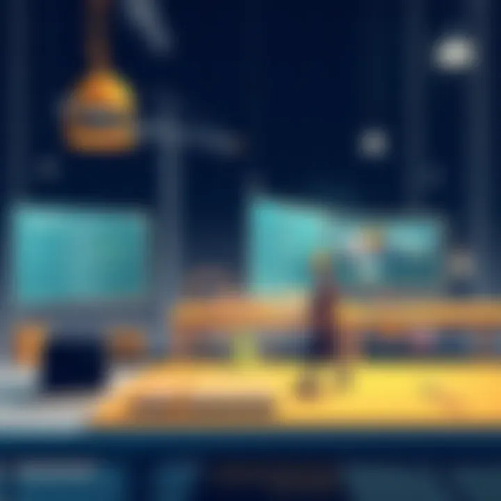 Enhancing Efficiency in Construction Workflows Visual representation of efficiency in construction workflows