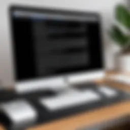 A MacBook screen displaying a plagiarism checker interface