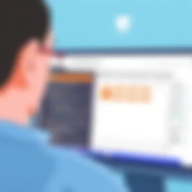 Scheduling Features of Dental Software Illustration of dental practice software interface showcasing scheduling features