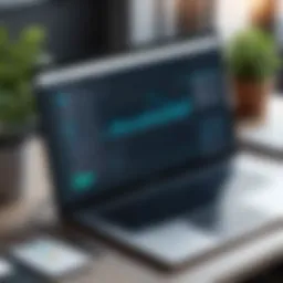 Illustration showcasing ELM software functionalities