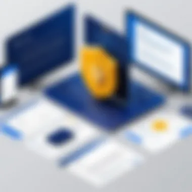 Illustration of security features used by DocuSign