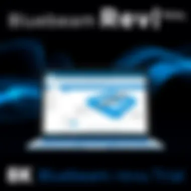 Screenshot of Bluebeam Revu interface showcasing key features