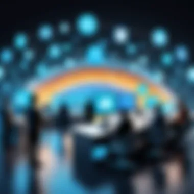 Digital Collaboration in Diverse Teams A diverse group engaged in digital collaboration