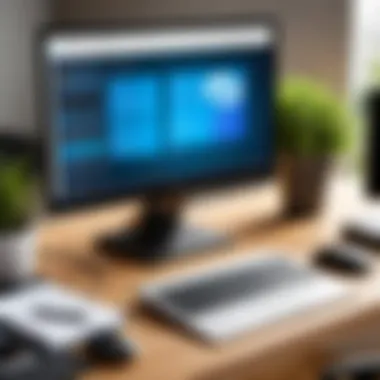 A user-friendly interface of a remote desktop application