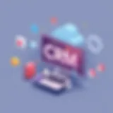 Understanding CRM Technology Visual representation of CRM technology integration