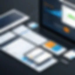An overview of delivery management software interface showcasing analytics and tracking features