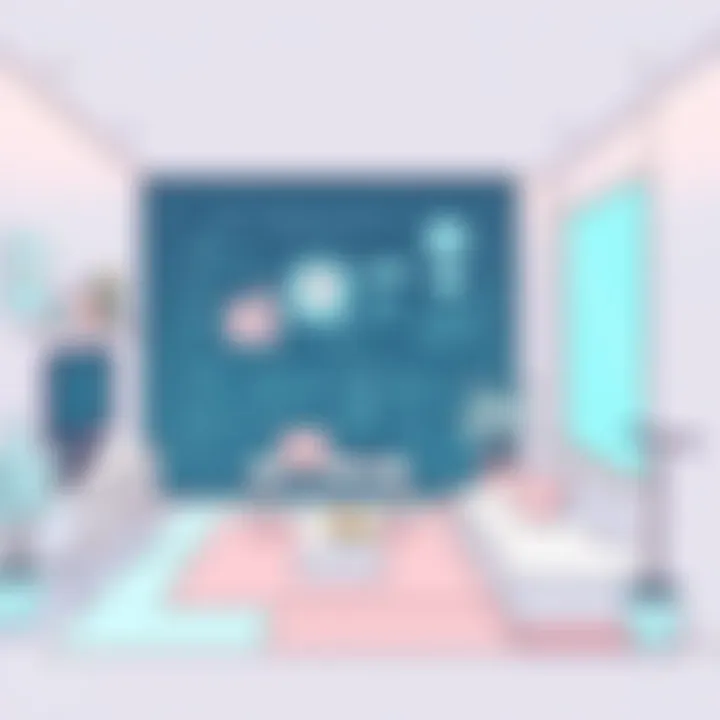 Well-Designed Space Using Floor Plan Creator Visual representation of a well-designed space using a floor plan creator