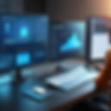 Security Features of Remote Access Software Graphic illustrating the security features of remote access software