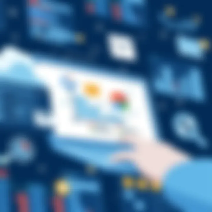 Visual representation of actionable insights from analytics