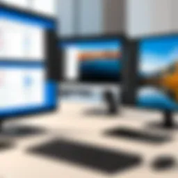 Overview of Microsoft TeamViewer interface showcasing remote access features