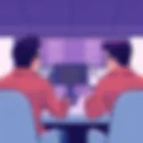 Visual representation of collaboration in Microsoft Teams