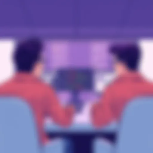 Visual representation of collaboration in Microsoft Teams