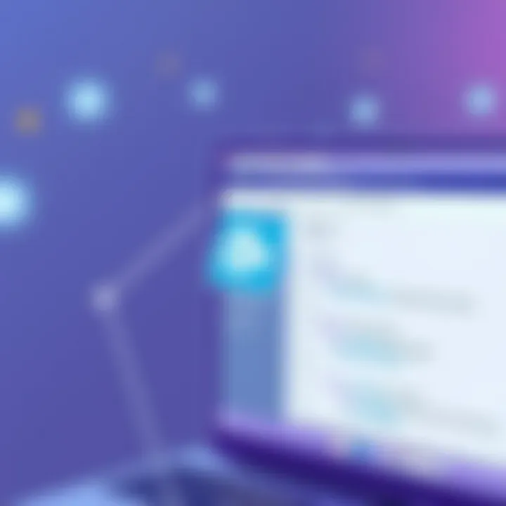 Interface showcasing SharePoint document sharing