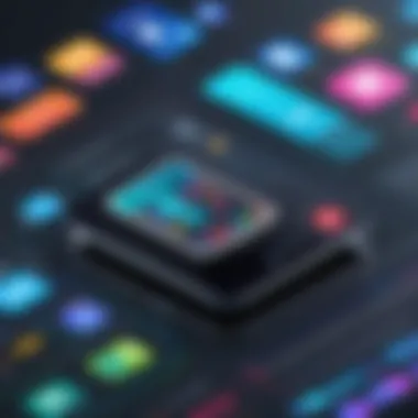 Infographic detailing the advantages and limitations of various mobile prototyping applications.