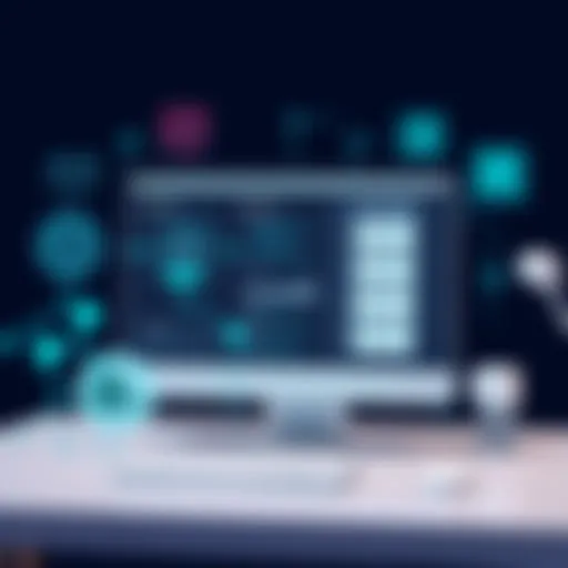 Visual representation of MSP 365's interface showcasing productivity tools