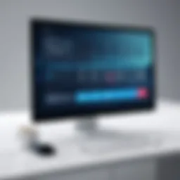 A sleek interface showcasing online scheduling options.
