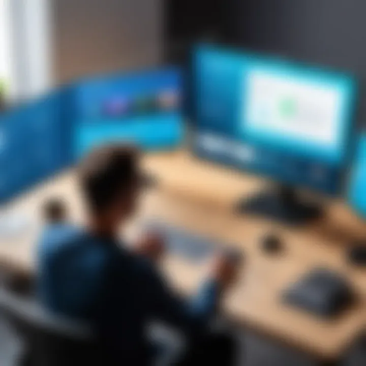 A diagram illustrating the advantages of using screen sharing in remote work