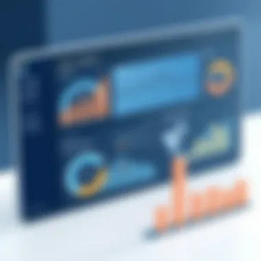 Real-time data analytics dashboard showcasing sales metrics