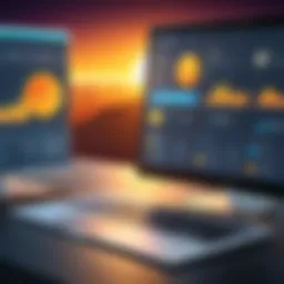 Overview of Sun System accounting software interface