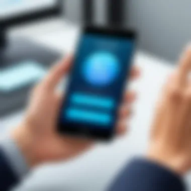 Enhancing Customer Experience with Digital Waivers Satisfied customers using a digital waiver on a smartphone