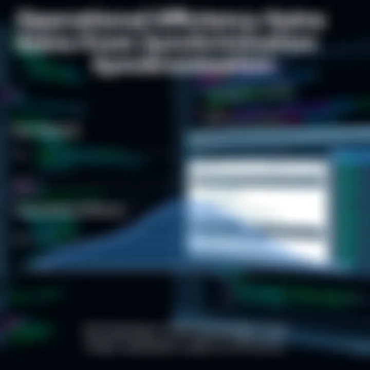 Operational Efficiency Gains from Data Synchronization Graph illustrating improvements in operational efficiency through data synchronization