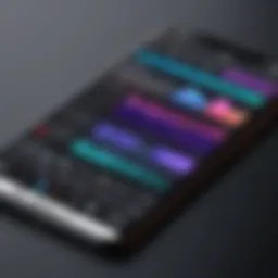 User interface of Davinci Resolve mobile app showcasing editing tools