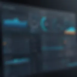Nessus dashboard with scanning overview