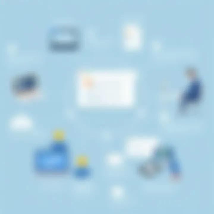 Illustration of different user testing methodologies and approaches