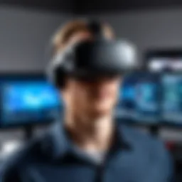 Visual representation of VRWorks technology