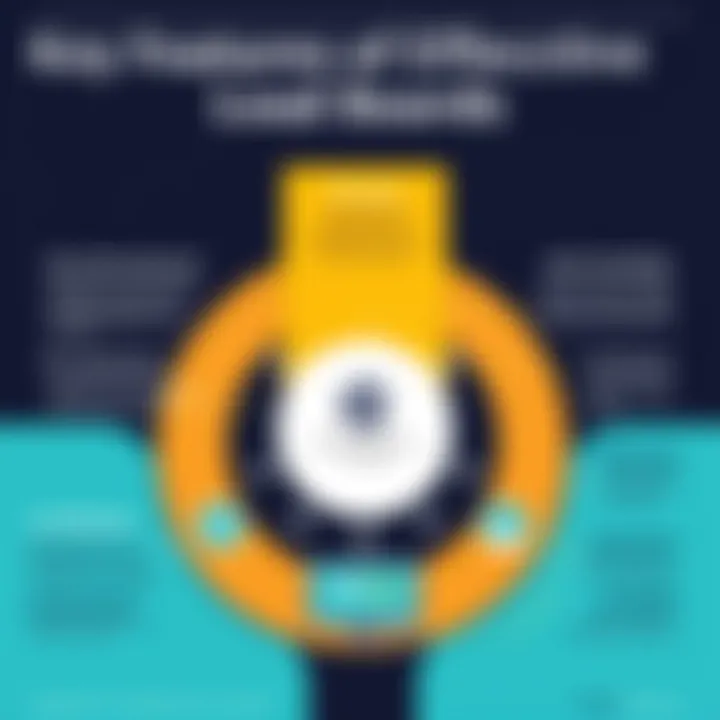 Key Features of Effective Load Boards A strategic diagram outlining the key features of effective load boards.