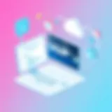 Visual representation of VoIP technology in action