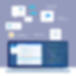 Interface showcasing Gaggle software features