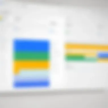 A close-up of collaborative scheduling features within Google Drive.