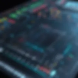 Visual representation of industrial electrical estimating software interface